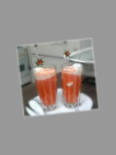 عکسی از دستور آب هویج بستنی