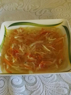 Fogyókúrás káposzta leves recept fotója