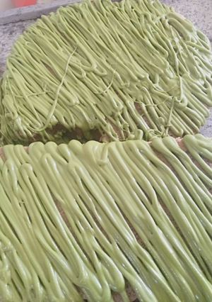 Foto resep Brownis glasez greentea 😊