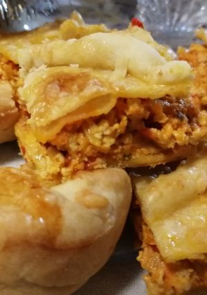 Una foto de Torta de pollo... 💛