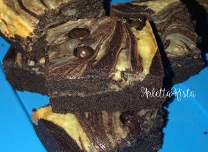 Foto resep Spready cheese Brownies aka Brownies panggang Keju Oles