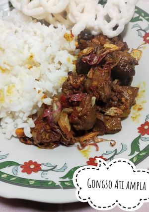 Foto resep Gongso Ati Ampela