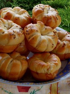 Sajtos muffin recept fotója