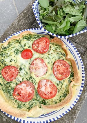 Une photo de Quiche épinard et ricotta