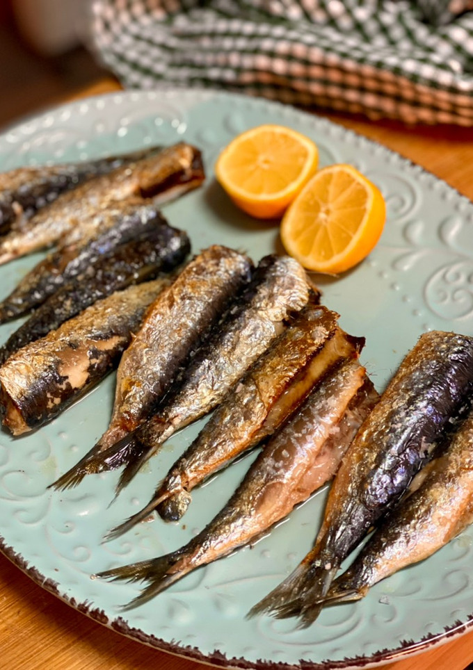 Una foto de Sardinas en airfryer en 6 min