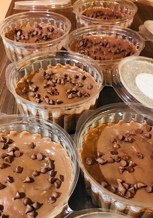 Una foto de Marquesa de pudín de chocolate