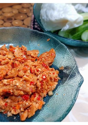Foto resep Sambal Tempe Penyet