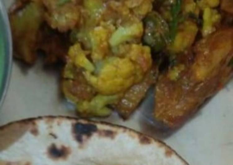 Gobhi aloo ki sabji