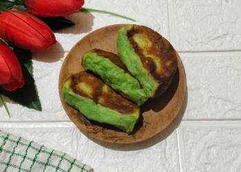 Cara Memasak Cepat Pukis Pisang Pandan Enak Sederhana