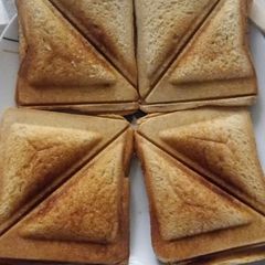 A picture of Toasted sandwich #myhubby'sfavourite.