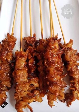 Foto resep Sate jamur