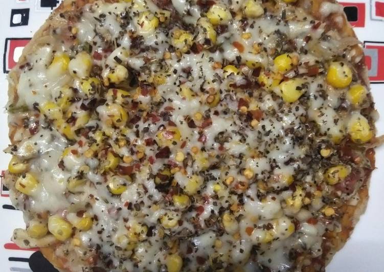 Healthy wheat flour base pizza recipe