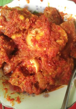 Foto resep Bali telur, tahu & tempe