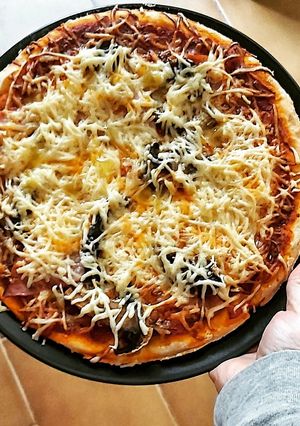 Une photo de Pâte à pizza maison