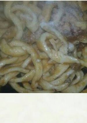 Una foto de Fideos caseros