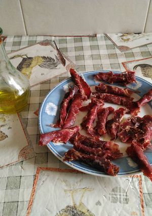 Foto principal de Cecina con dulce de membrillo y foie de paté de oca