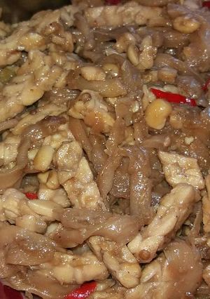 Foto resep Jamur tiram tempe masak kecap