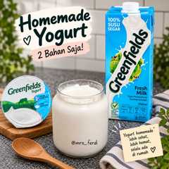 Homemade Yogurt "Pudding" 2 bahan-レシピのメイン写真