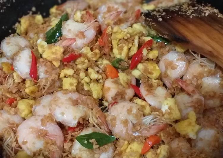 Steps to Prepare Super Quick Homemade Udang sereal
