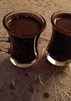 صورة لوصفة أحلى كاستين قهوة حلوة بطعم شوكولاته 😋😋😍🍫☕☕☕🍫