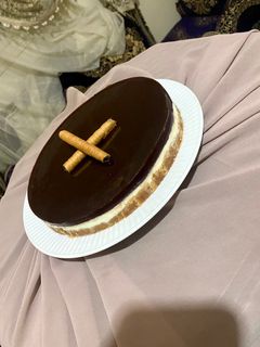 صورة لوصفة طارت بالبيسكوي والشوكولاته
