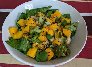 Foto de Salada de Acelga Chinesa e Manga