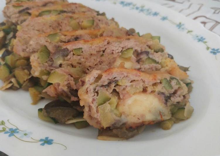 Polpettone di carne e verdure