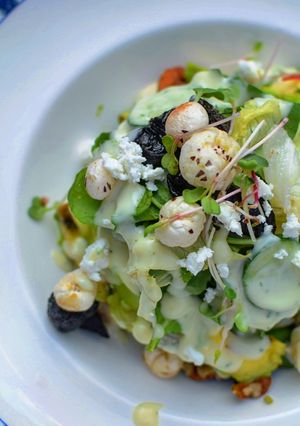 A picture of 12 superfood salad.