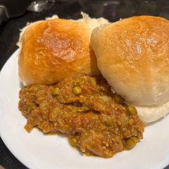 One pot pav bhaji A picture of One pot pav bhaji.