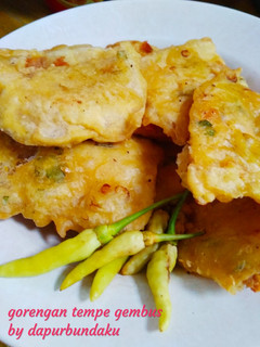 Foto resep Gorengan tempe gembus/genjes