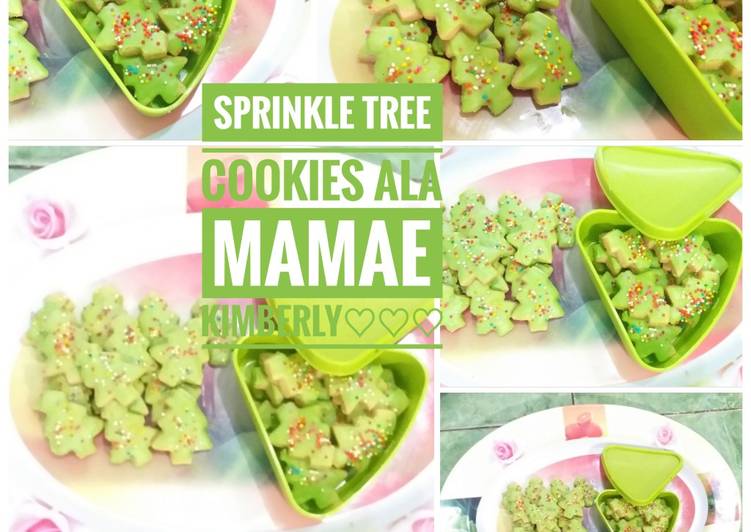Sprinkle Tree Cookies