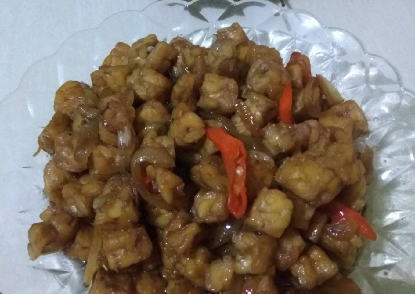 Tumis Tempe Simple