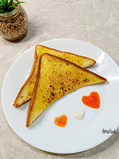 Foto resep Garlic Bread (Roti Tawar)