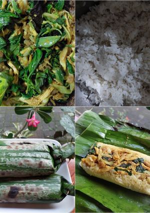 Foto resep Nasi Bakar Anti Ribet