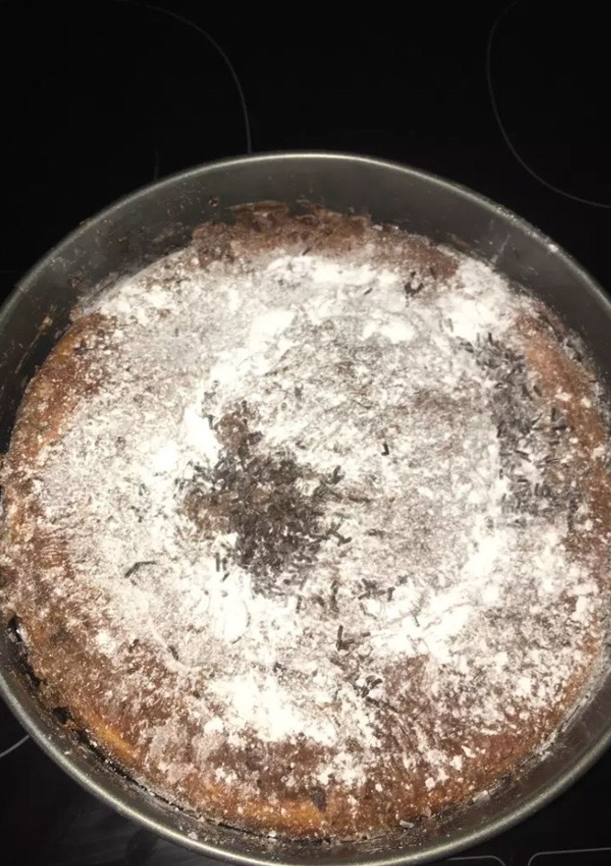 Una foto de Bizcocho chocolate blanco 🥧