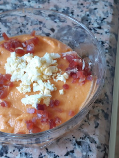 Una foto de Salmorejo