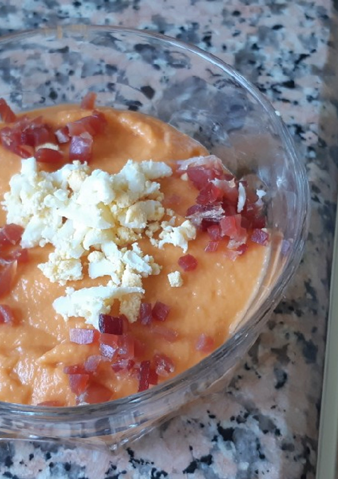 Una foto de Salmorejo
