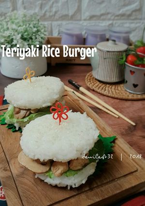 Foto resep Teriyaki Rice Burger