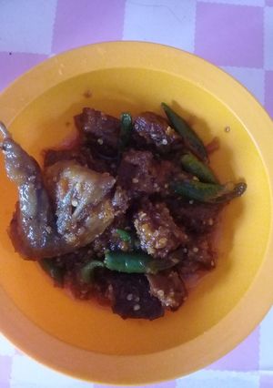 Foto resep Daging Sapi Sambal Rawit Ala Dapur Galuh