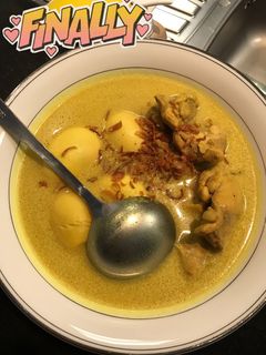 Foto resep Opor ayam telor