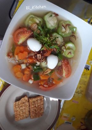 Foto resep Sup bihun oyong