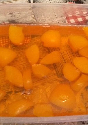 Φωτογραφία της συνταγής Ζελέ βερίκοκο με κομματάκια ροδάκινο