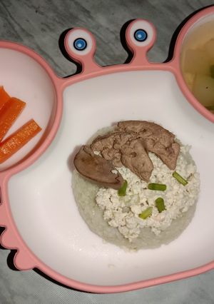 รูปของ ข้าว(ไม่มัน)ไก่ (BLW)(งดปรุงก่อนขวบ)