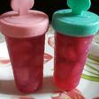 Frozen Muskmelon Pepsicles in RoohAfza