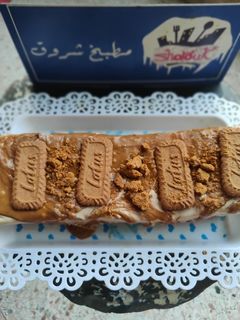 صورة لوصفة تورتة ايس كريم اللوتس