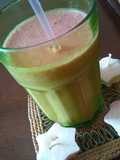 Smoothie de fresa y piña