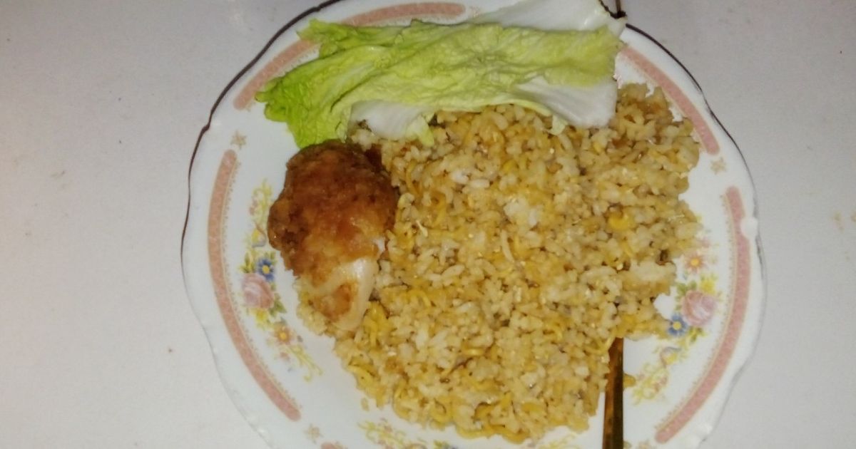 Nasi goreng Indomie resep ayah