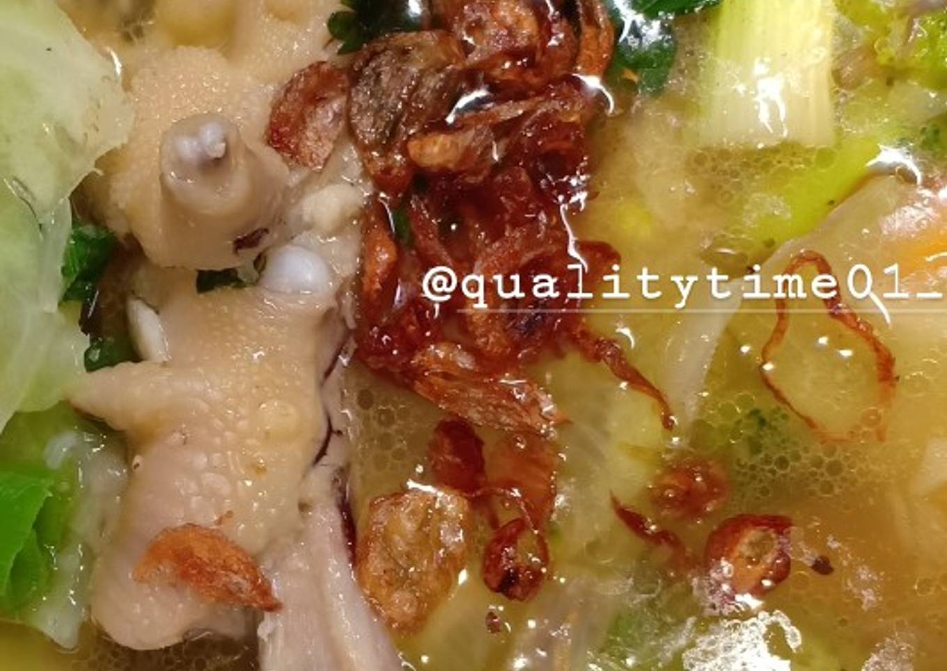 Cara Gampang Membuat Sop ceker empuk bangett yang Enak Banget