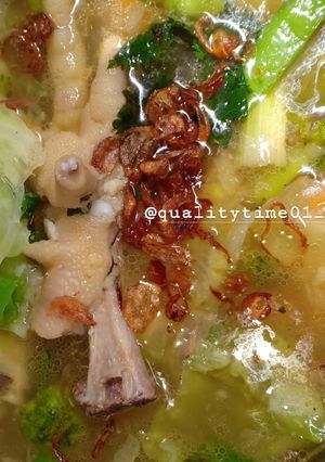 Foto resep Sop ceker empuk bangett
