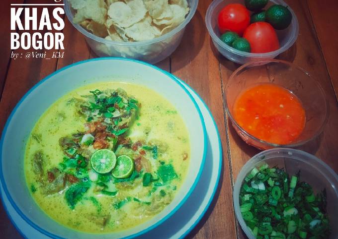 Soto Kuning Khas Bogor